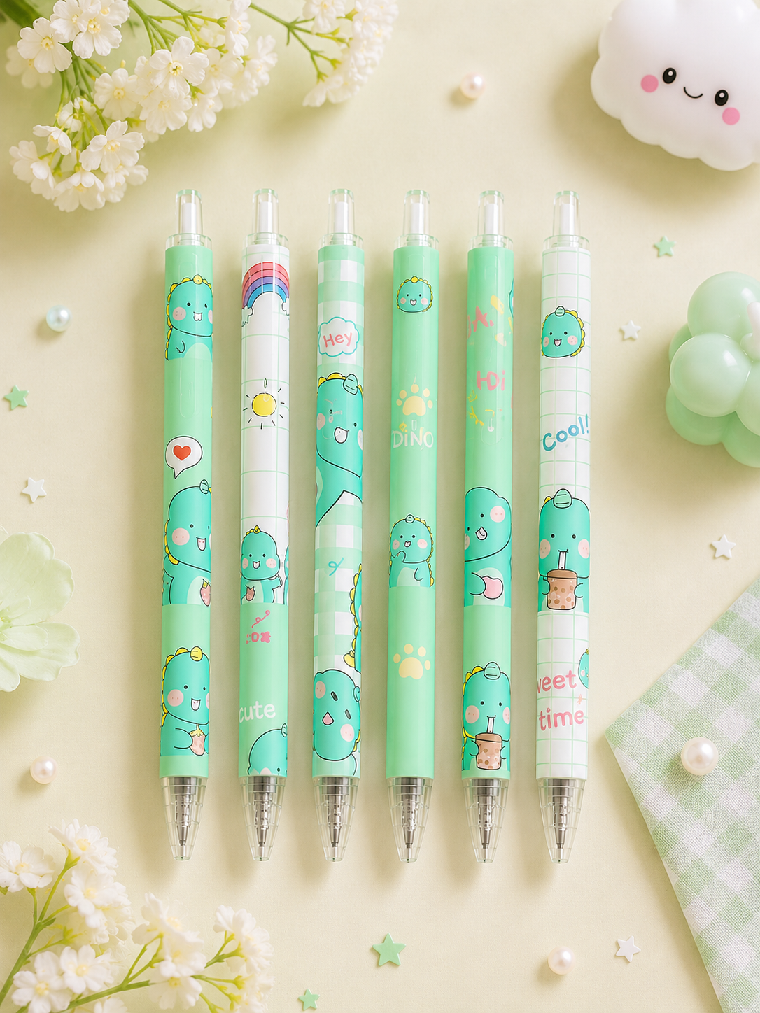 Stylo Kawaii Dinosaure 🦕
