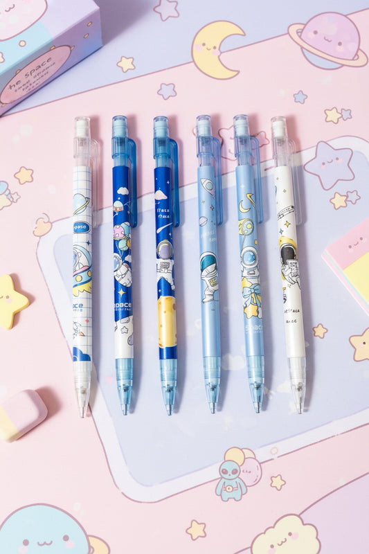 🚀 Porte-mines kawaii espace ✨
