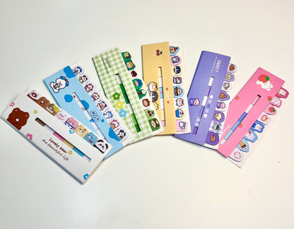 Notes autocollantes kawaii