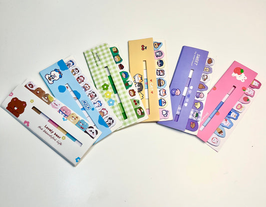 Notes autocollantes kawaii