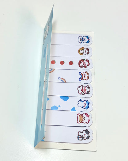 Notes autocollantes kawaii