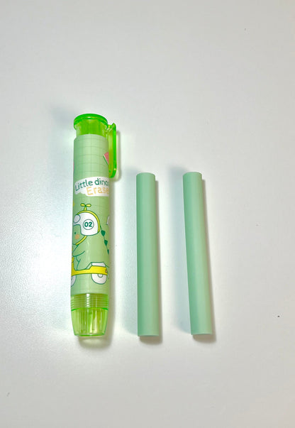 Gomme en stylo avec 2 recharges