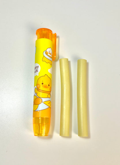 Gomme en stylo avec 2 recharges