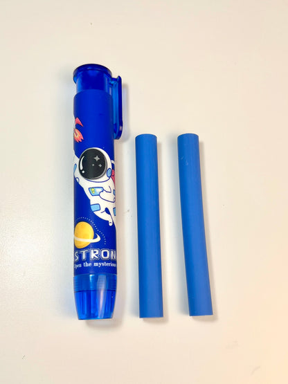 Gomme en stylo avec 2 recharges