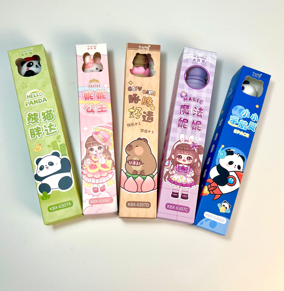 Stylo multicolore kawaii
