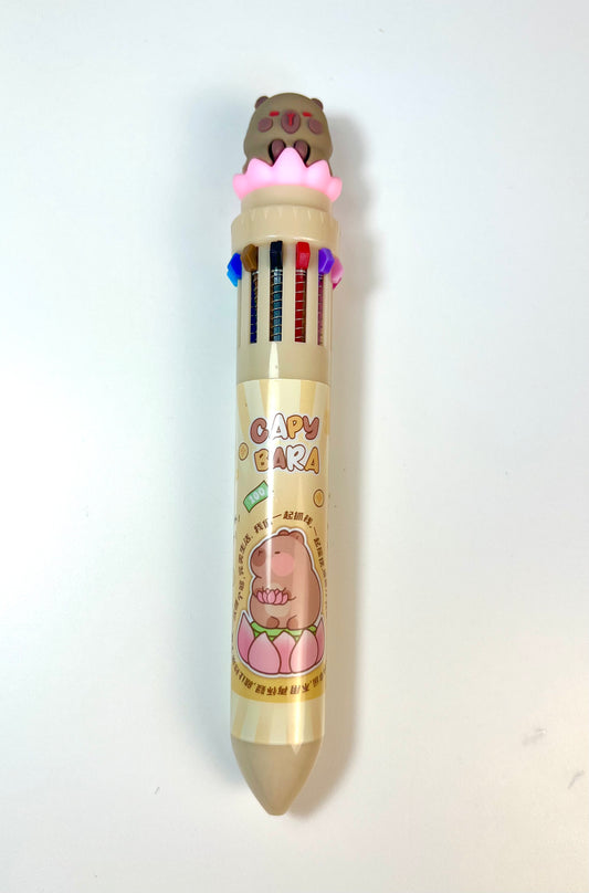 Stylo multicolore kawaii