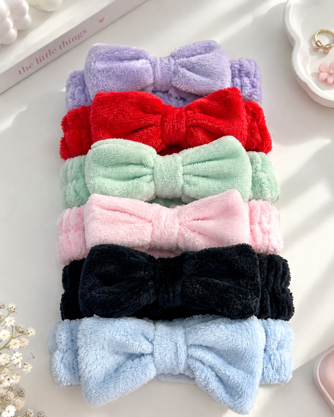 Bandeau tout doux à nœud