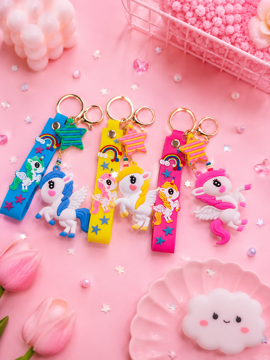 Porte-clé licorne