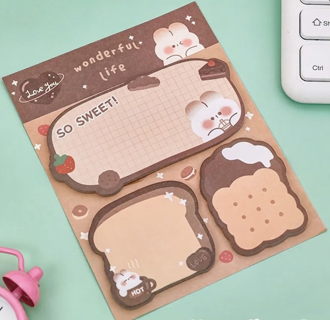 Bloc-notes kawaii Marron So Sweet