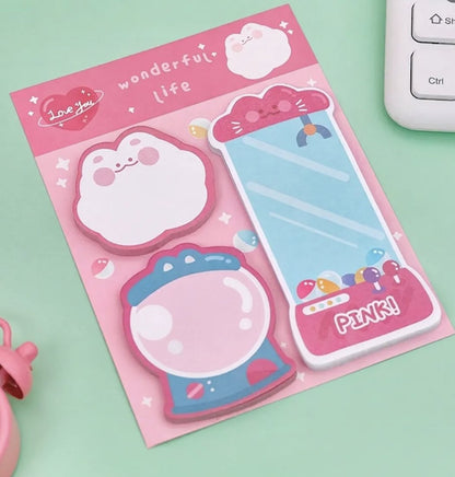Bloc-notes kawaii Rose Pink