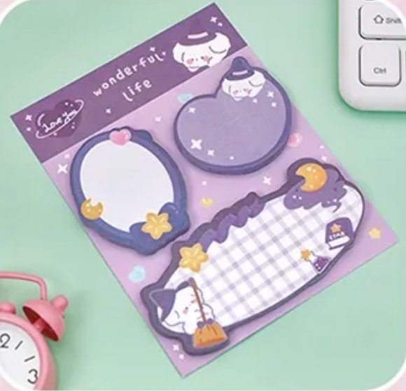 Bloc-notes kawaii Violet