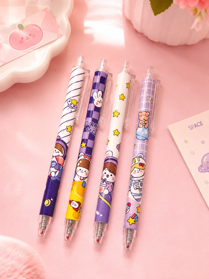 Stylo Bille Kawaii Space Travel Girl