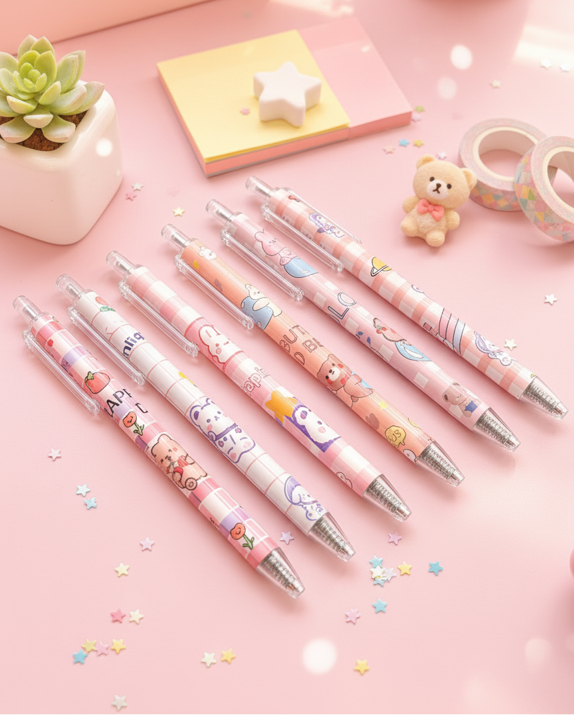 Stylo Bille Kawaii Cute Animaux