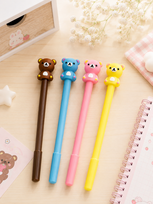 Stylo Kawaii Ourson 🐻✨
