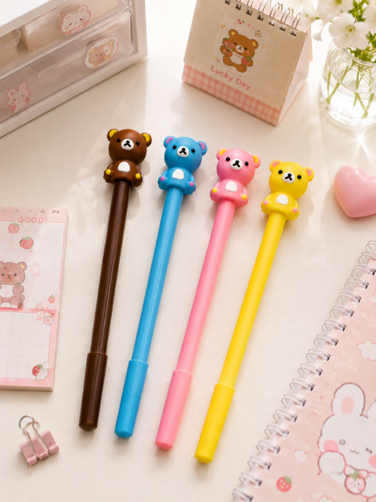 Stylo Kawaii Ourson 🐻✨